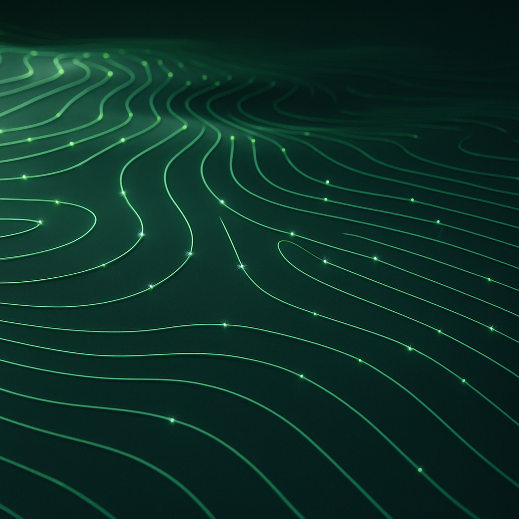Geospatial grid background